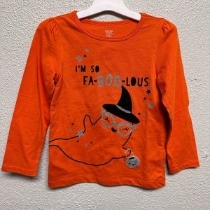 3T I'm so FA-BOO-LOUS Long Sleeve Halloween Shirt, New w/o Tags